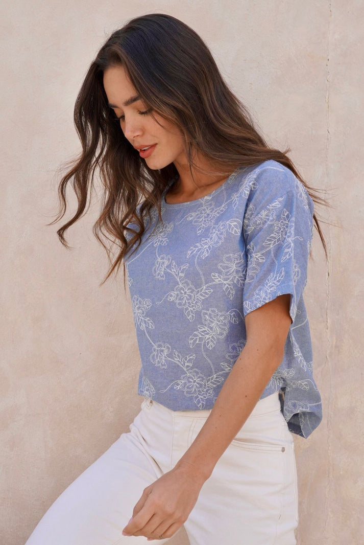 Blusa Gala Denim